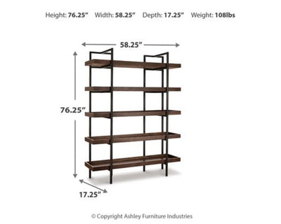 Starmore 76" Bookcase - Al Rugaib Furniture