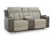Stately Check PWR REC Loveseat/CON/ADJ HDRST Recliners| Ashley Homestore