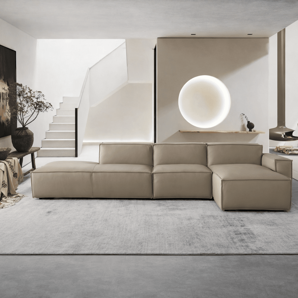 Steffan leather Sectional Sectionals| Roots Furniture