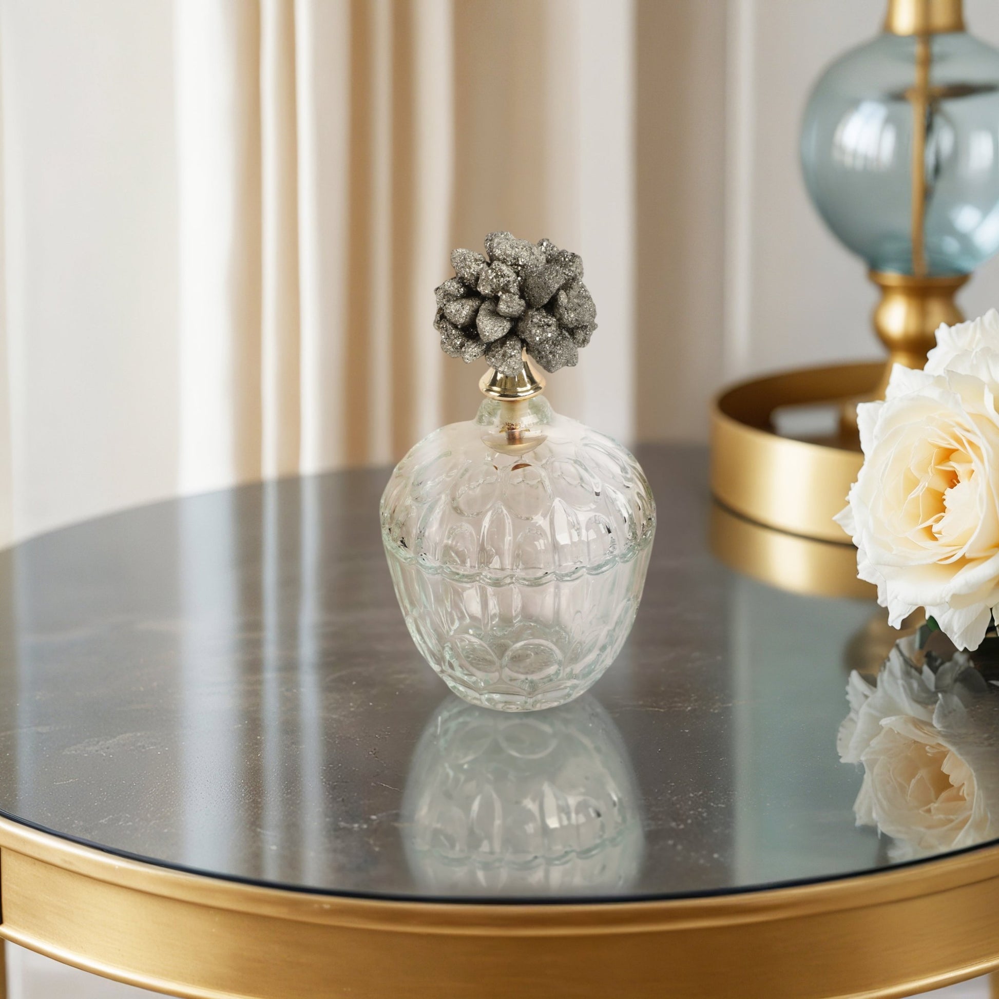 Stella Stone And Glass Jar Vases and Jars| Sagebrook Home