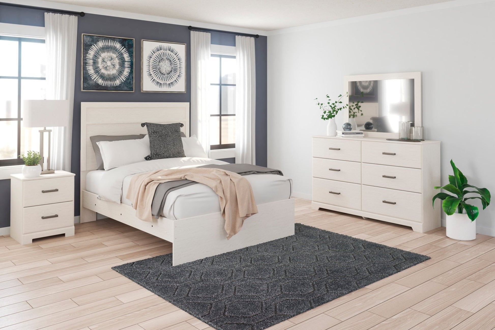 Stelsie Full Panel Bed Beds| Ashley Homestore