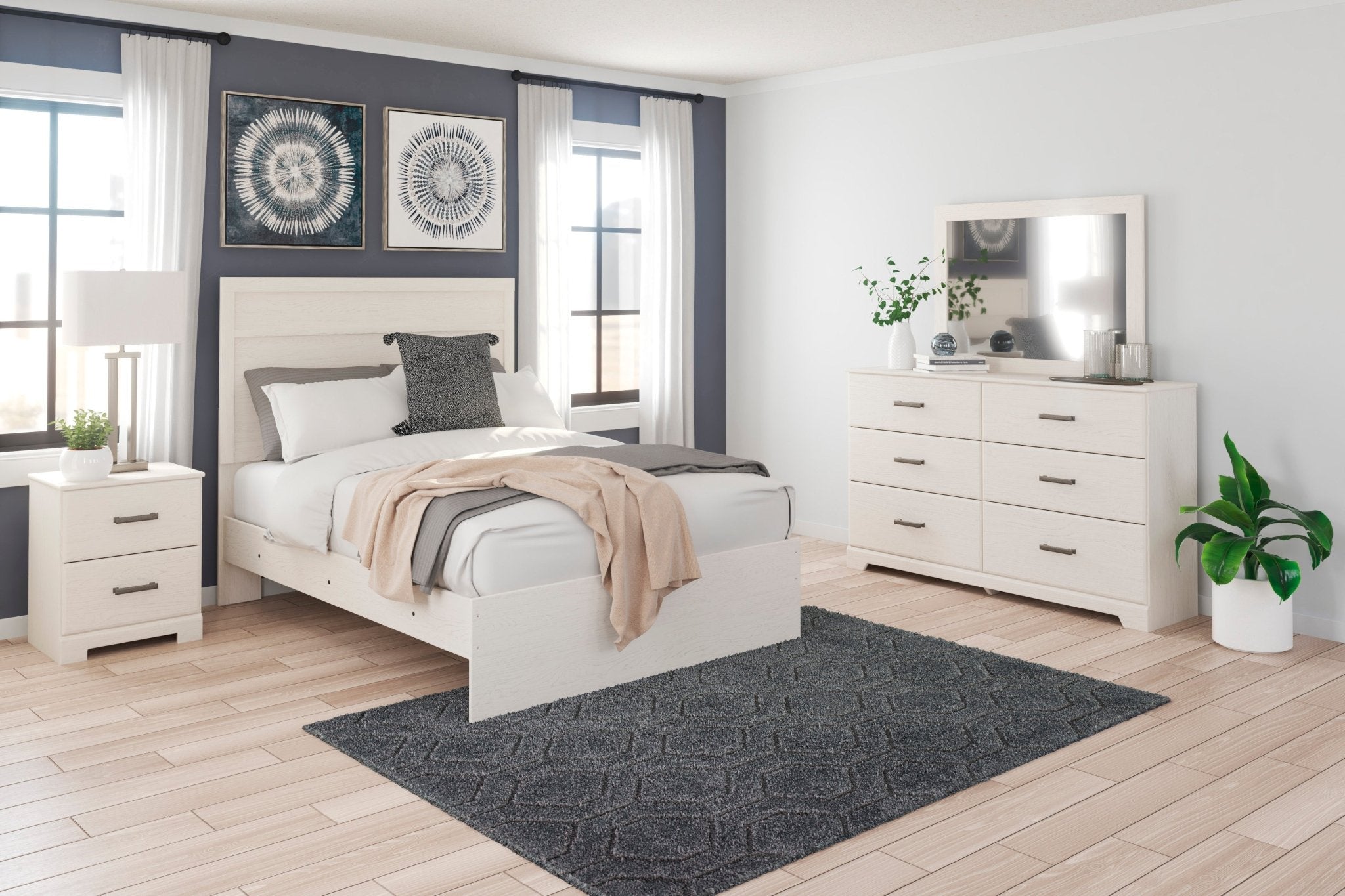 Stelsie Full Panel Bed Beds| Ashley Homestore