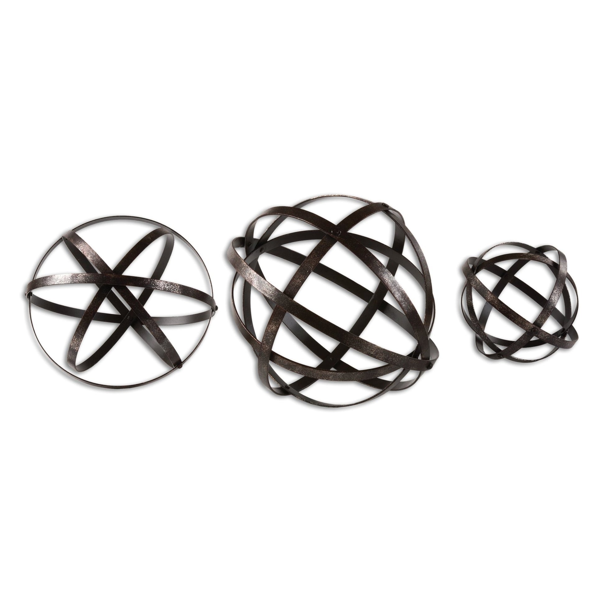 Stetson Spheres, S/3 Table Decors| Uttermost