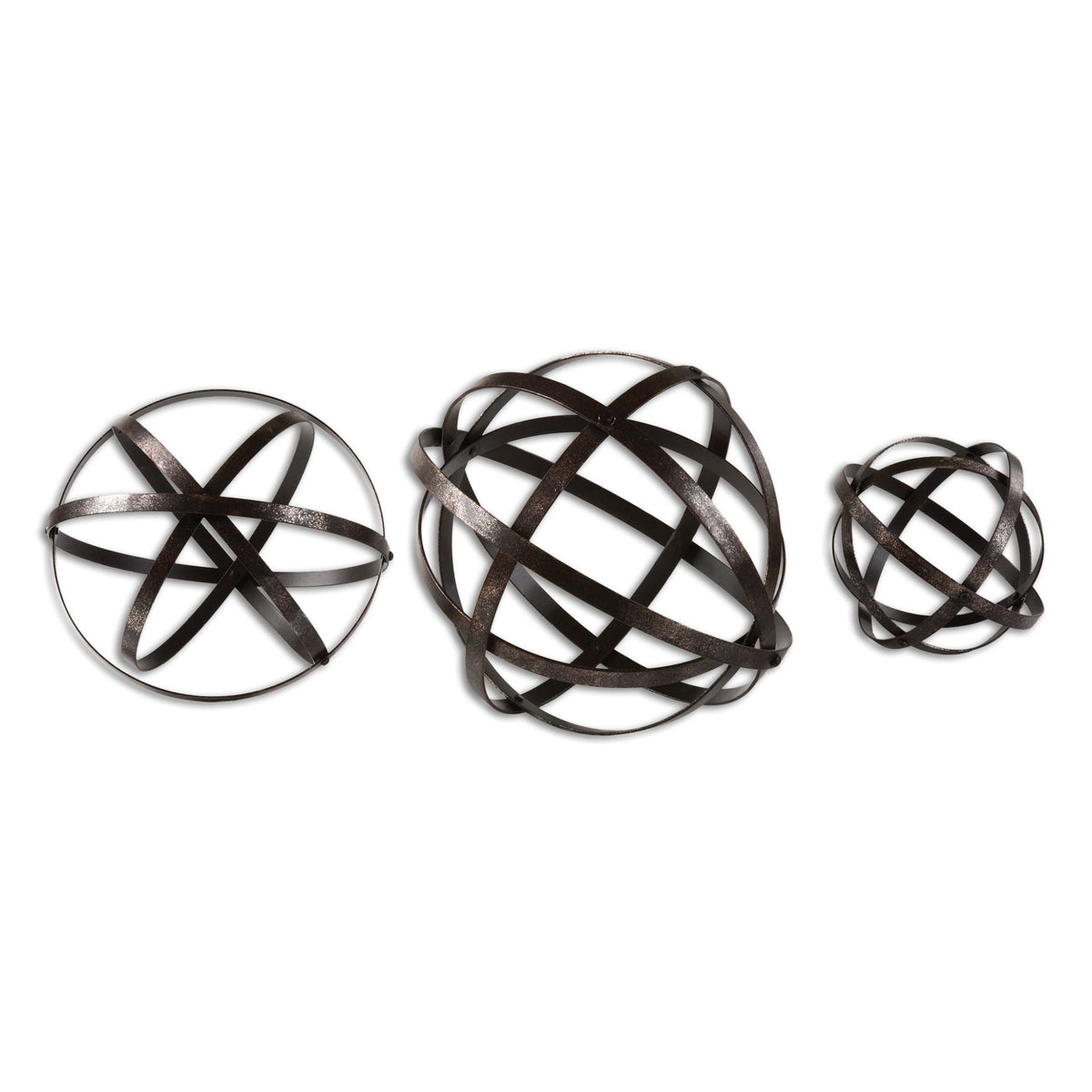 Stetson Spheres, S/3 Table Decors| Uttermost