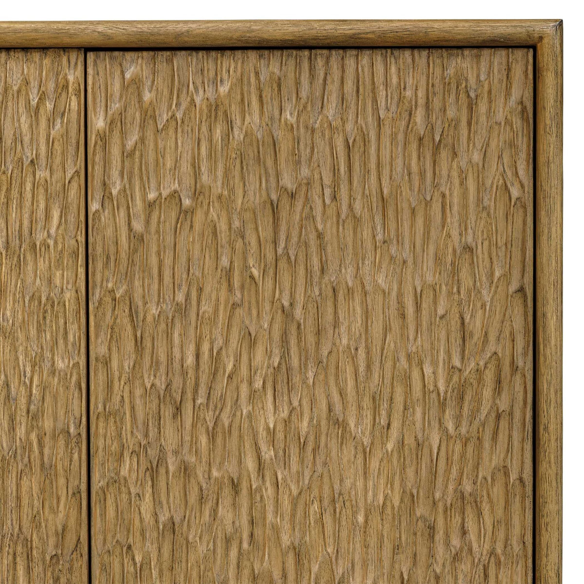 Stevenson Natural Wood 4 Door Cabinet Cabinets & Chests| Uttermost