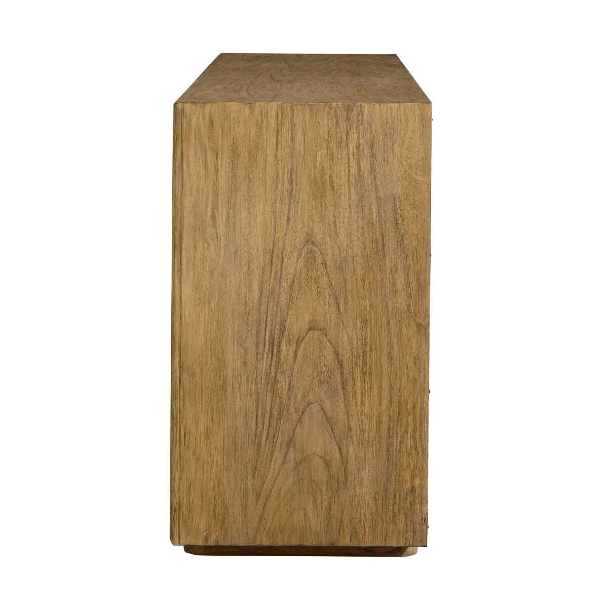 Stevenson Natural Wood 4 Door Cabinet Cabinets & Chests| Uttermost