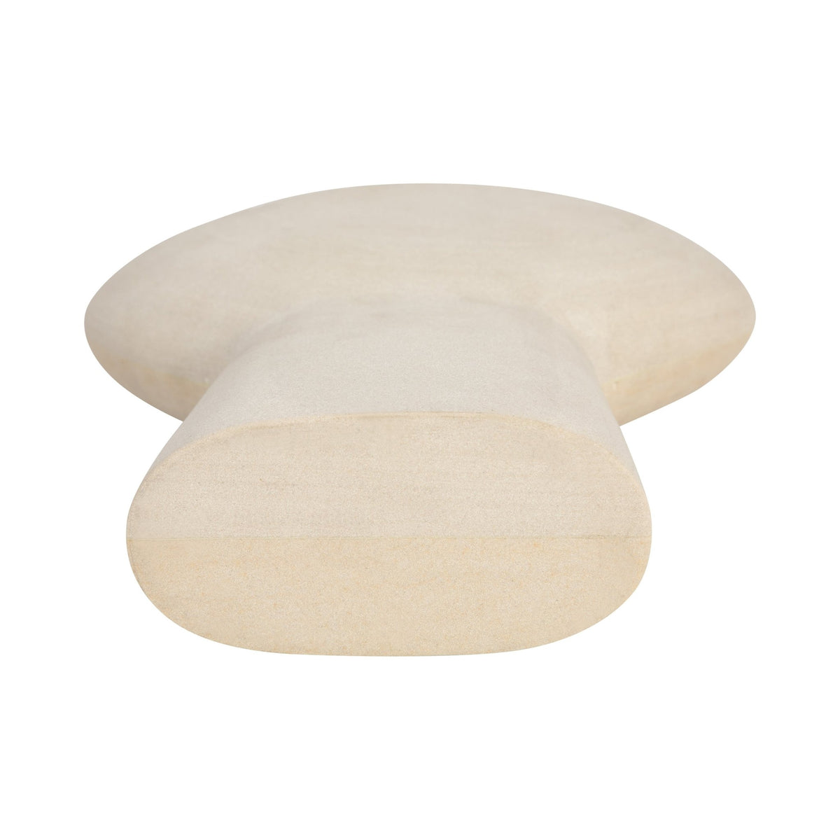 STONE, 11" BULBOUS VASE, NATURAL Vases and Jars| Sagebrook Home