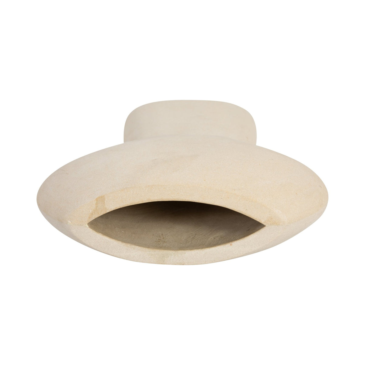STONE, 11" BULBOUS VASE, NATURAL Vases and Jars| Sagebrook Home