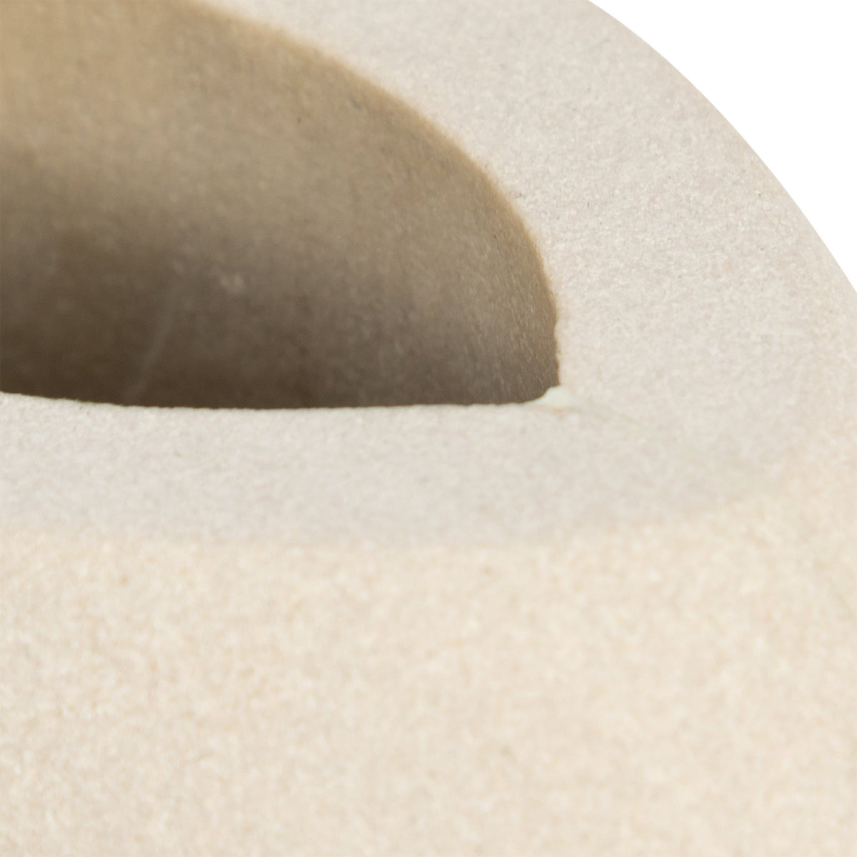 STONE, 7" BULBOUS VASE, NATURAL Vases and Jars| Sagebrook Home