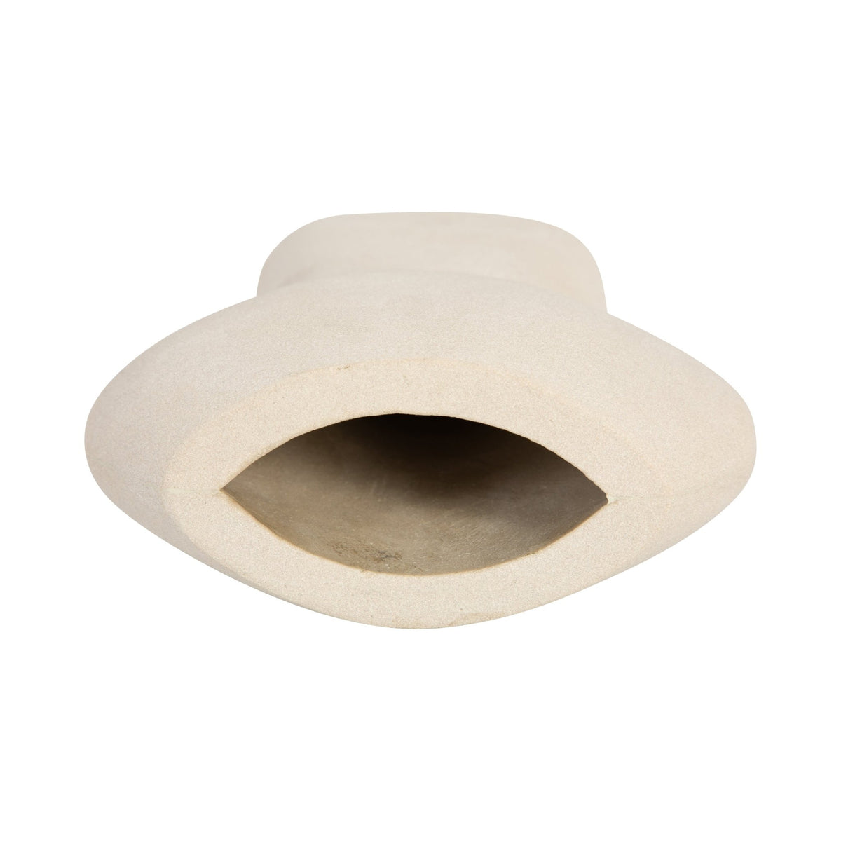 STONE, 7" BULBOUS VASE, NATURAL Vases and Jars| Sagebrook Home