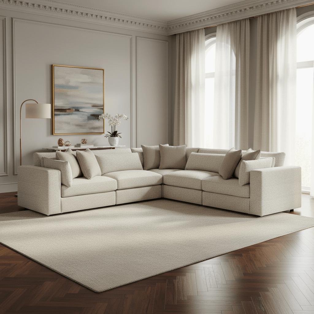 Stonecroft Manor 5-Piece Sectional Sectionals| Ashley Homestore