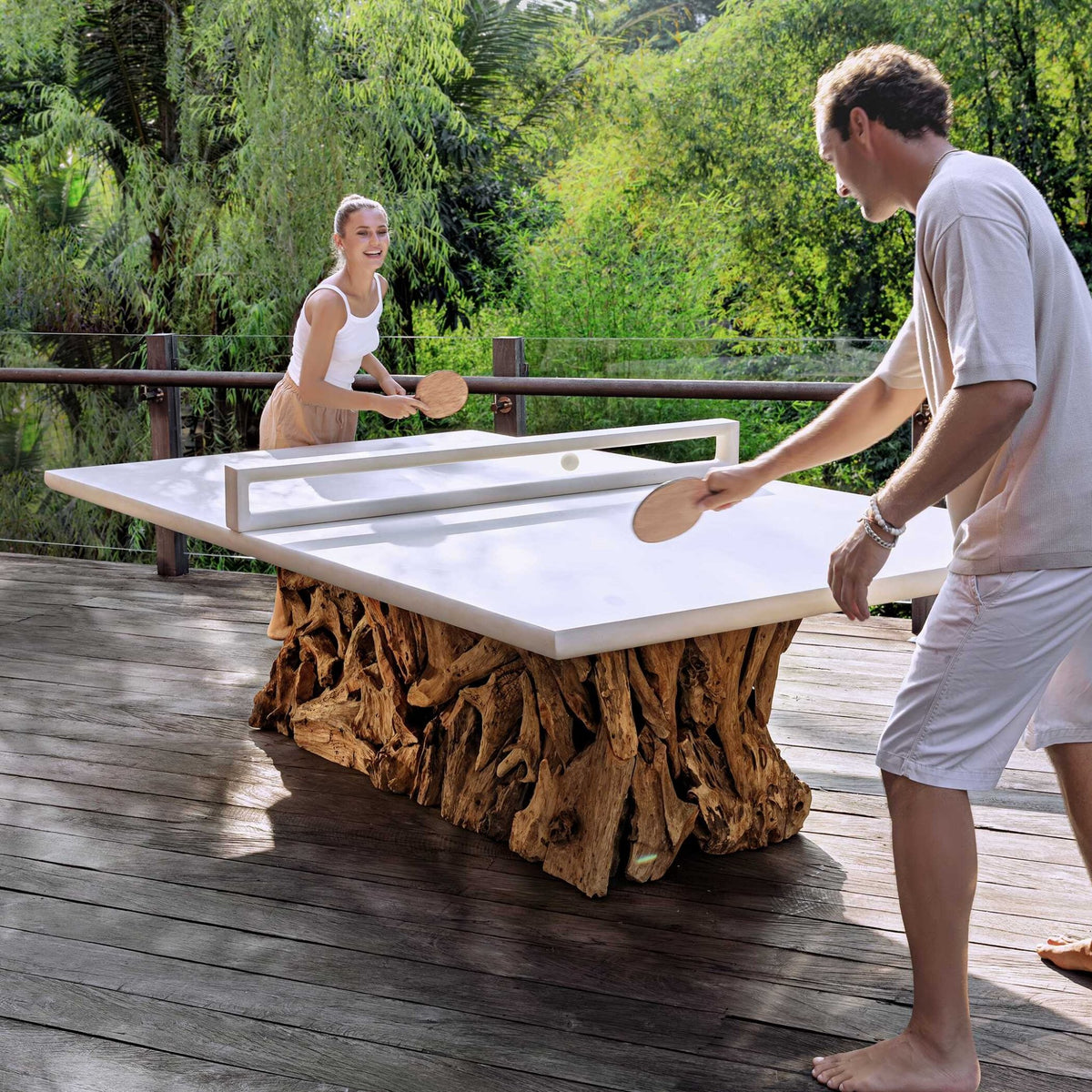 Stonewood Ping-Pong Dining Table Dining Tables| Uttermost