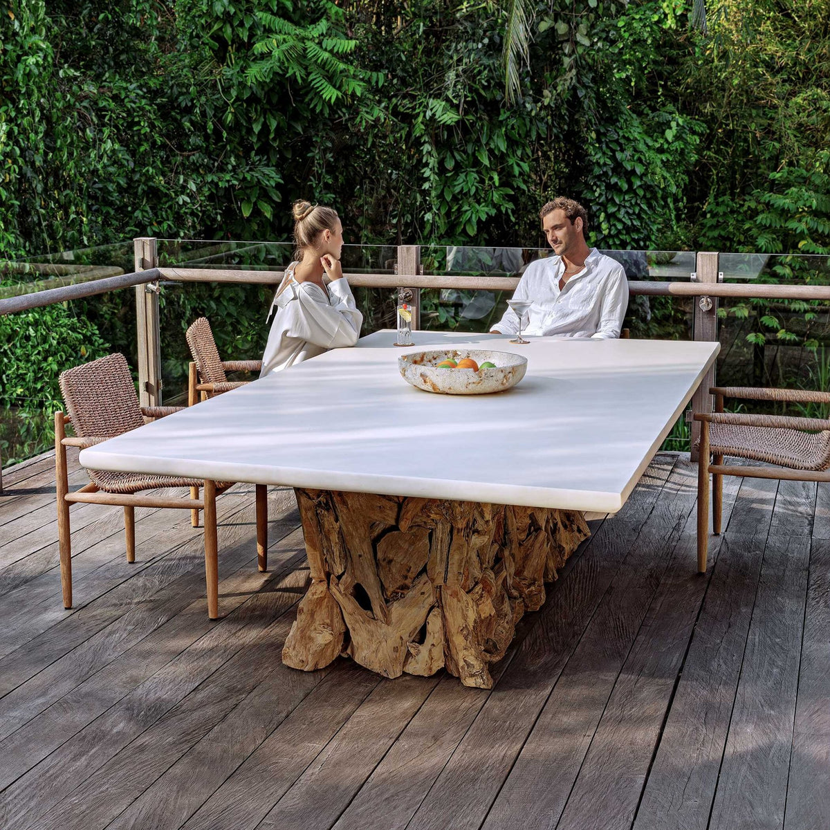 Stonewood Ping-Pong Dining Table Dining Tables| Uttermost