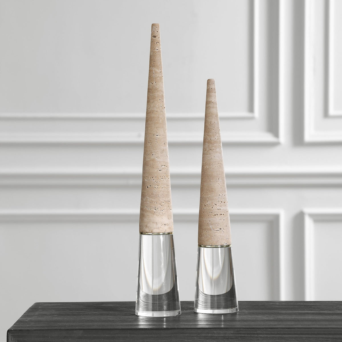 Stoney Point, Sculptures, S/2 Table Decors| Uttermost