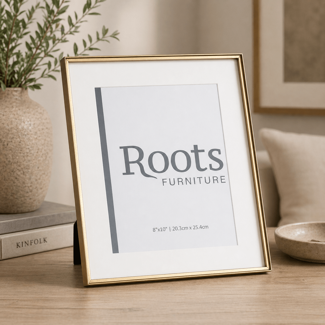 Stowe Modern Metal Frame - 28x33 cm Photo Frames| Roots Furniture