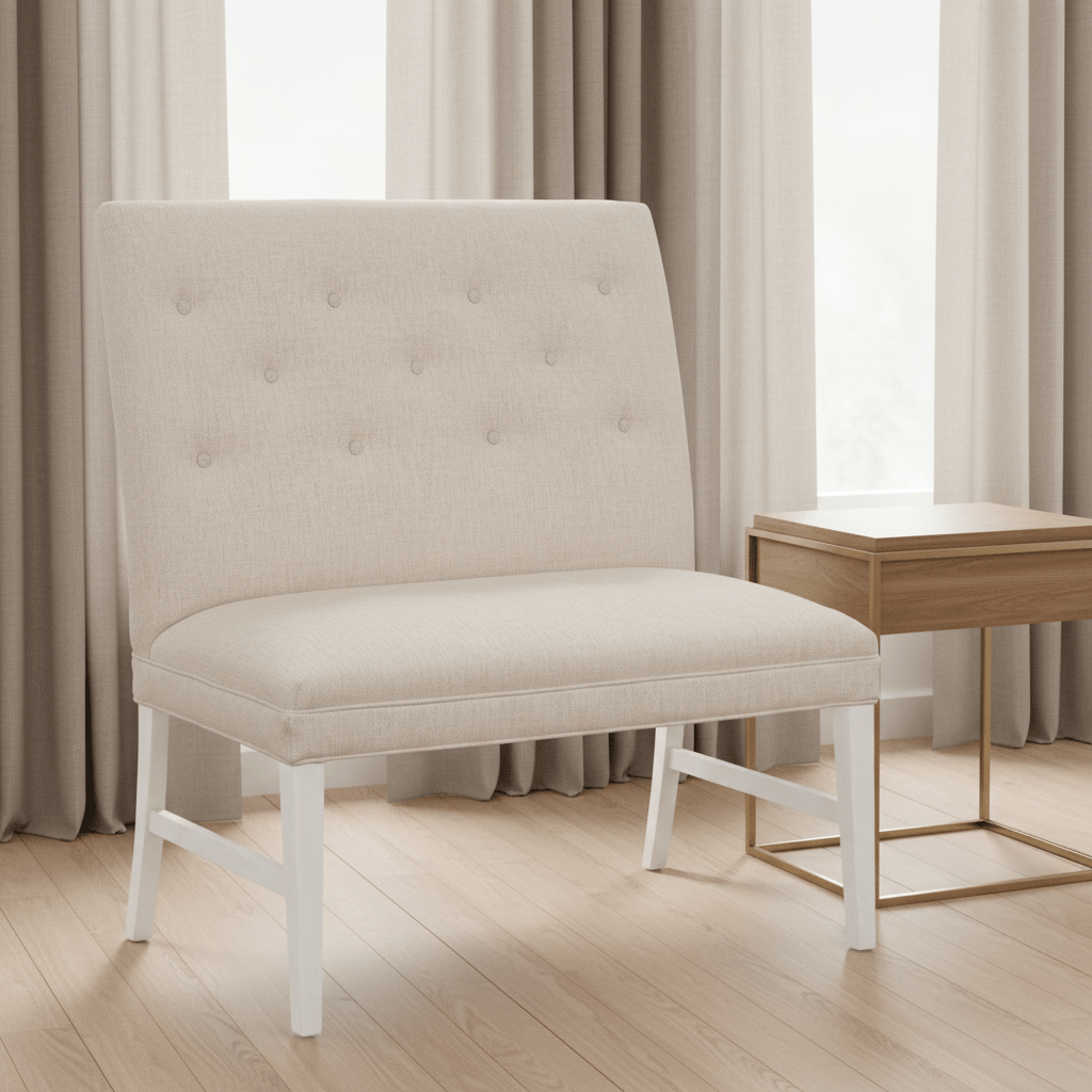 Straight Back Armless Banquette 36" Chairs| Fairfield Chair