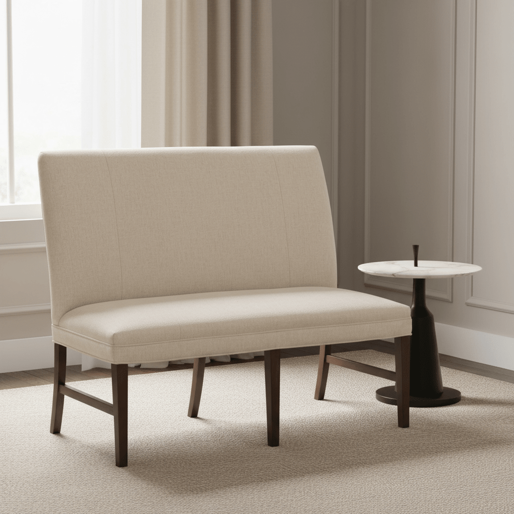 Straight Back Armless Banquette 48" Chairs| Fairfield Chair