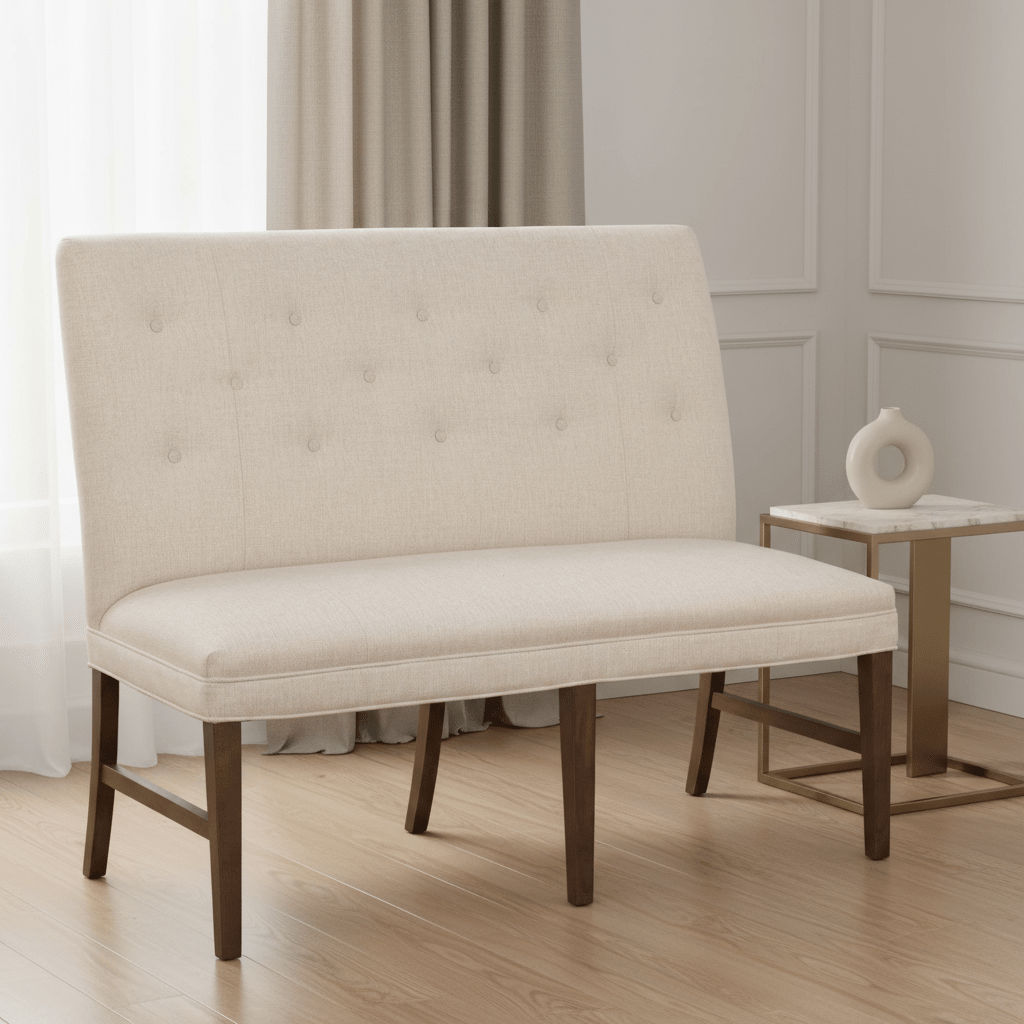 Straight Back Armless Banquette 48" Chairs| Fairfield Chair