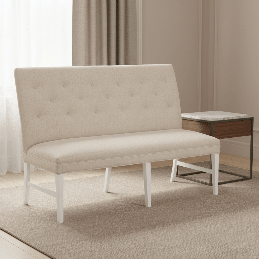Straight Back Armless Banquette 60" Chairs| Fairfield Chair