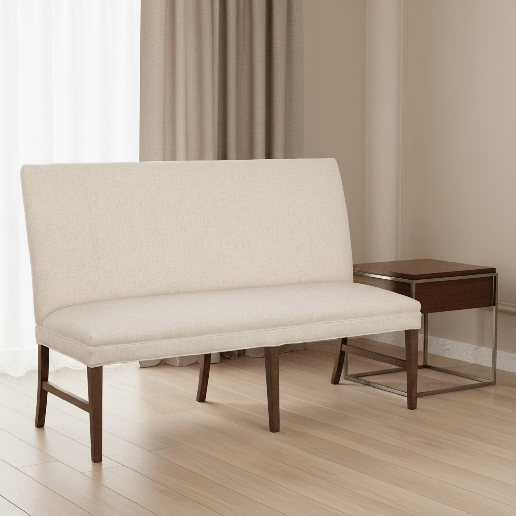 Straight Back Armless Banquette 60" Chairs| Fairfield Chair
