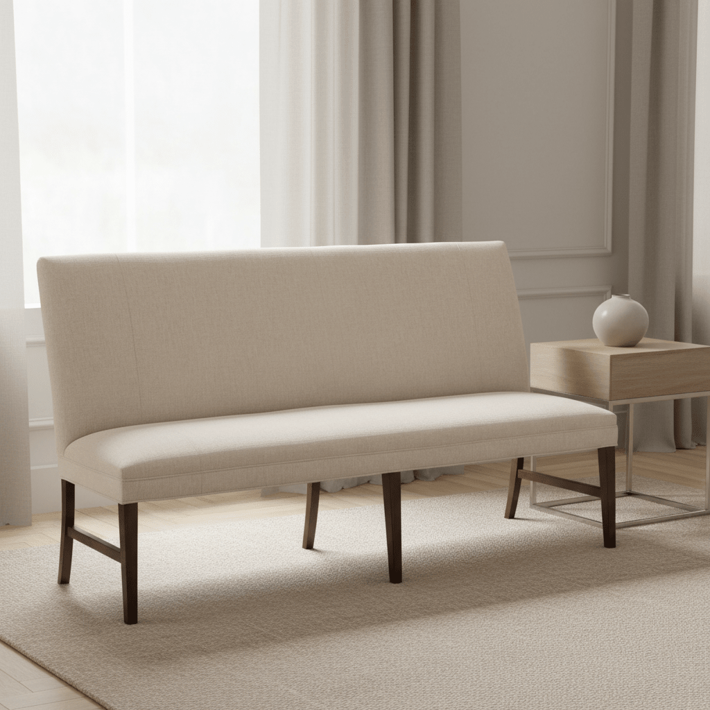 Straight Back Armless Banquette 72" Chairs| Fairfield Chair
