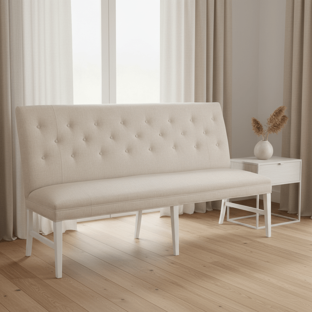 Straight Back Armless Banquette 72" Chairs| Fairfield Chair