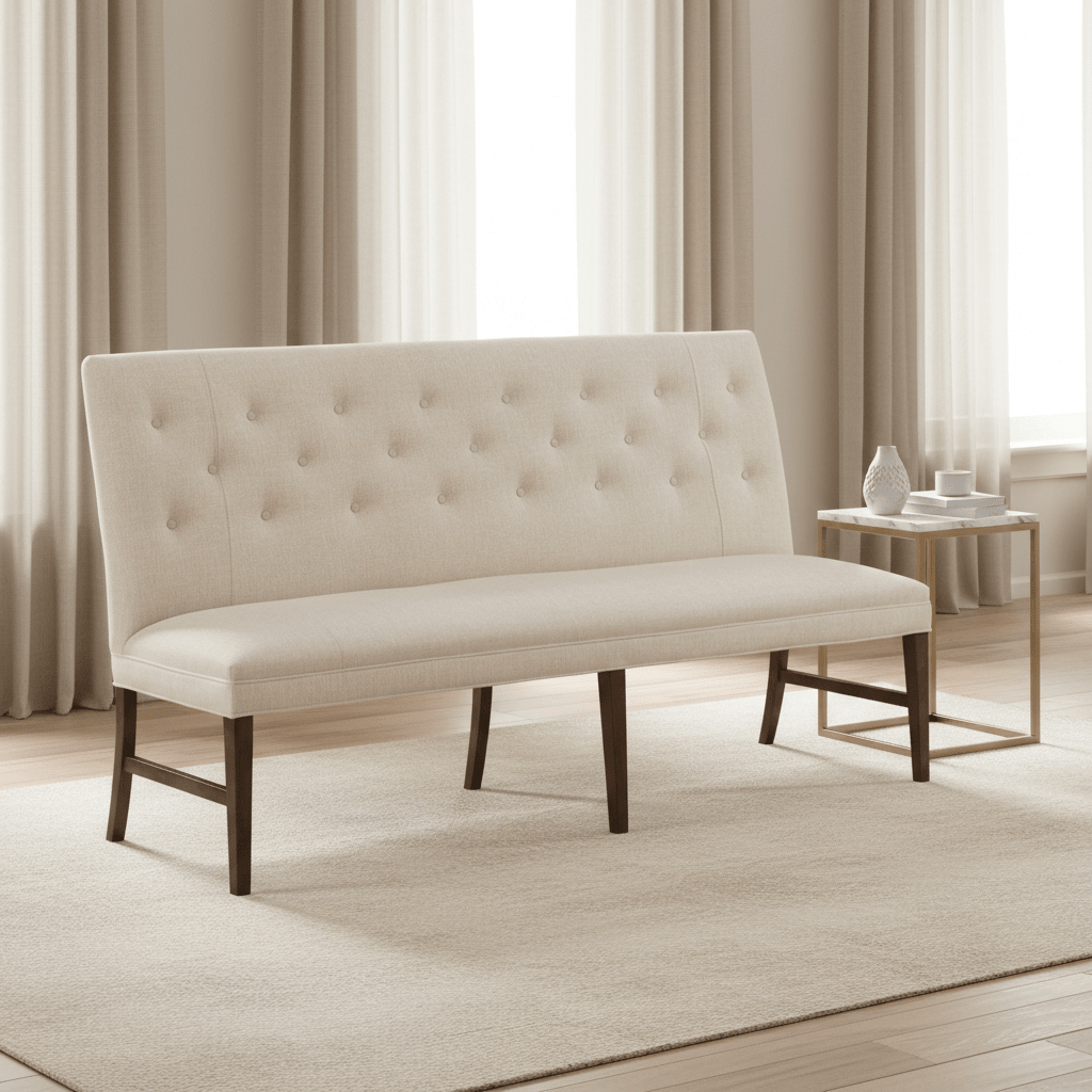Straight Back Armless Banquette 72" Chairs| Fairfield Chair