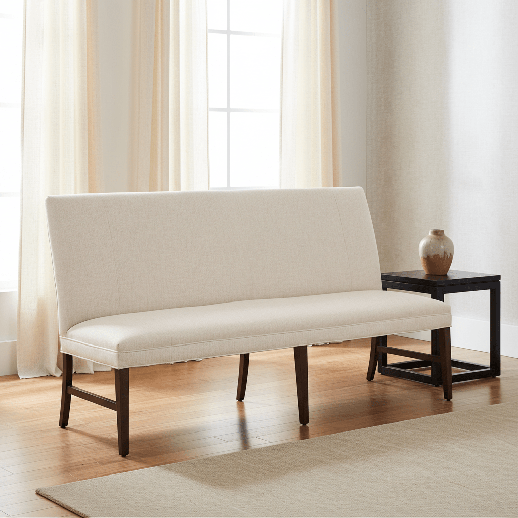 Straight Back Armless Banquette 72" Chairs| Fairfield Chair