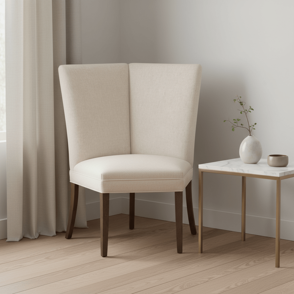 Straight Back Corner Chair Banquette Chairs| Fairfield Chair