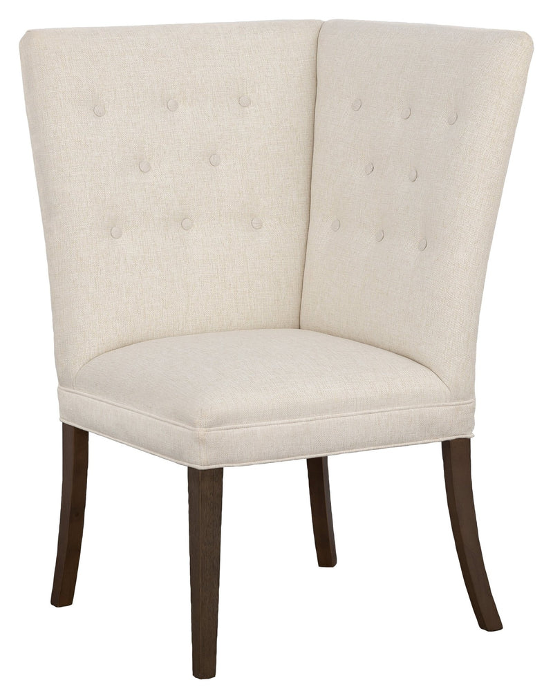 Straight Back Corner Chair Banquette - Al Rugaib Furniture