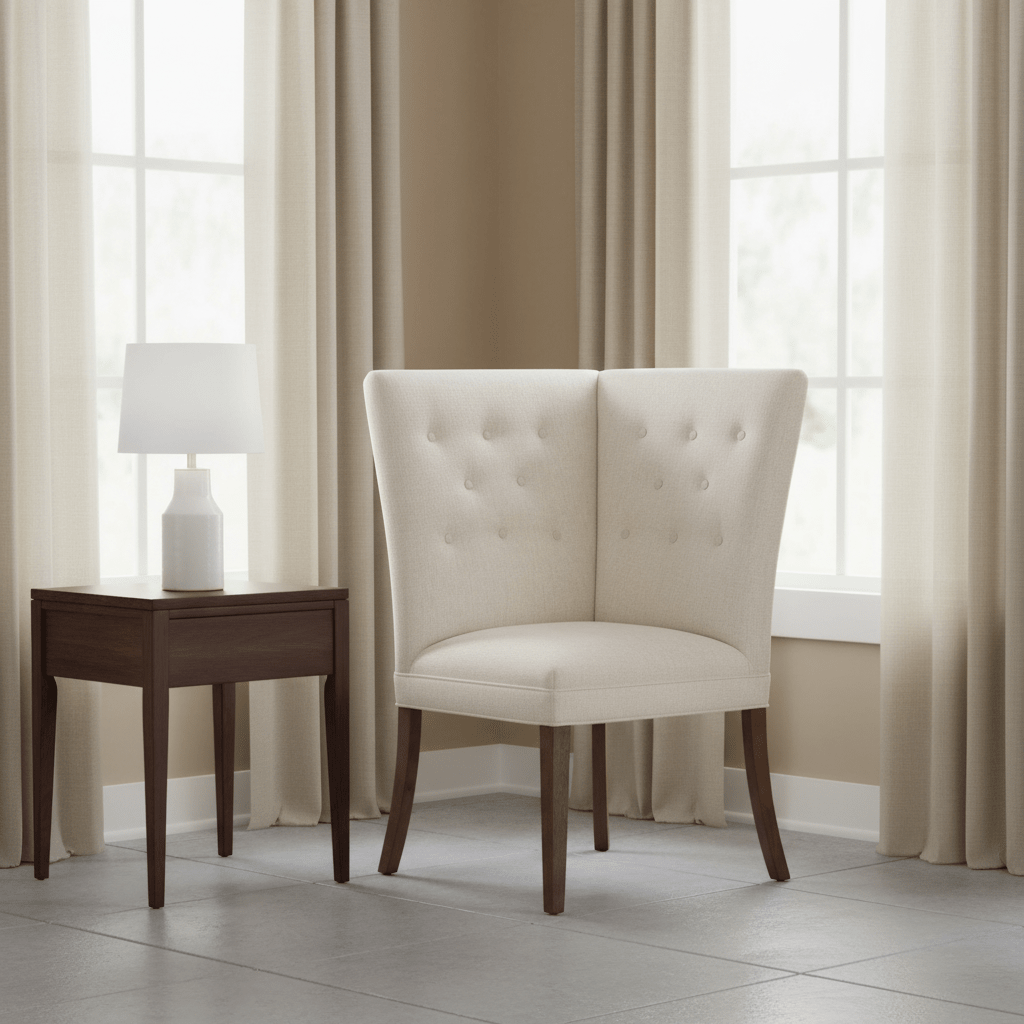 Straight Back Corner Chair Banquette Chairs| Fairfield Chair