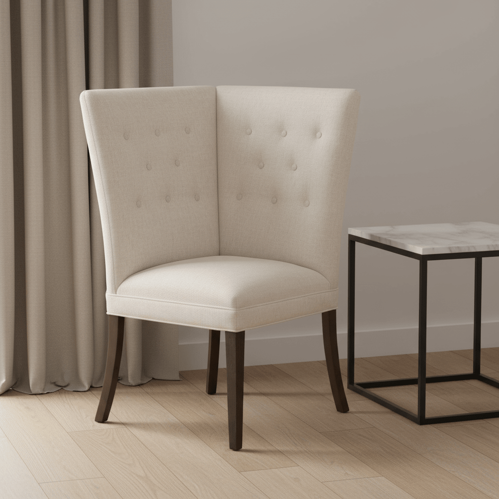 Straight Back Corner Chair Banquette Chairs| Fairfield Chair