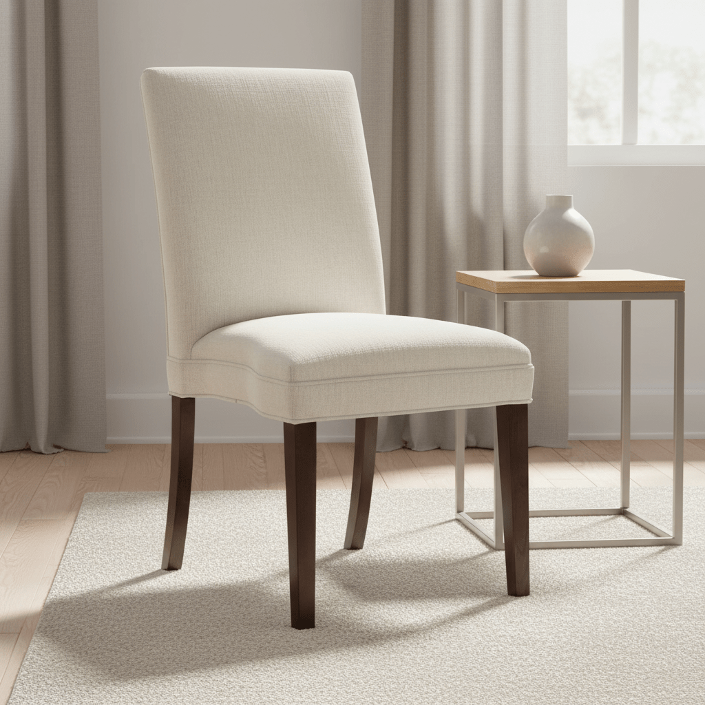 Straight Short Back Armless Stack Chair Chairs| Fairfield Chair