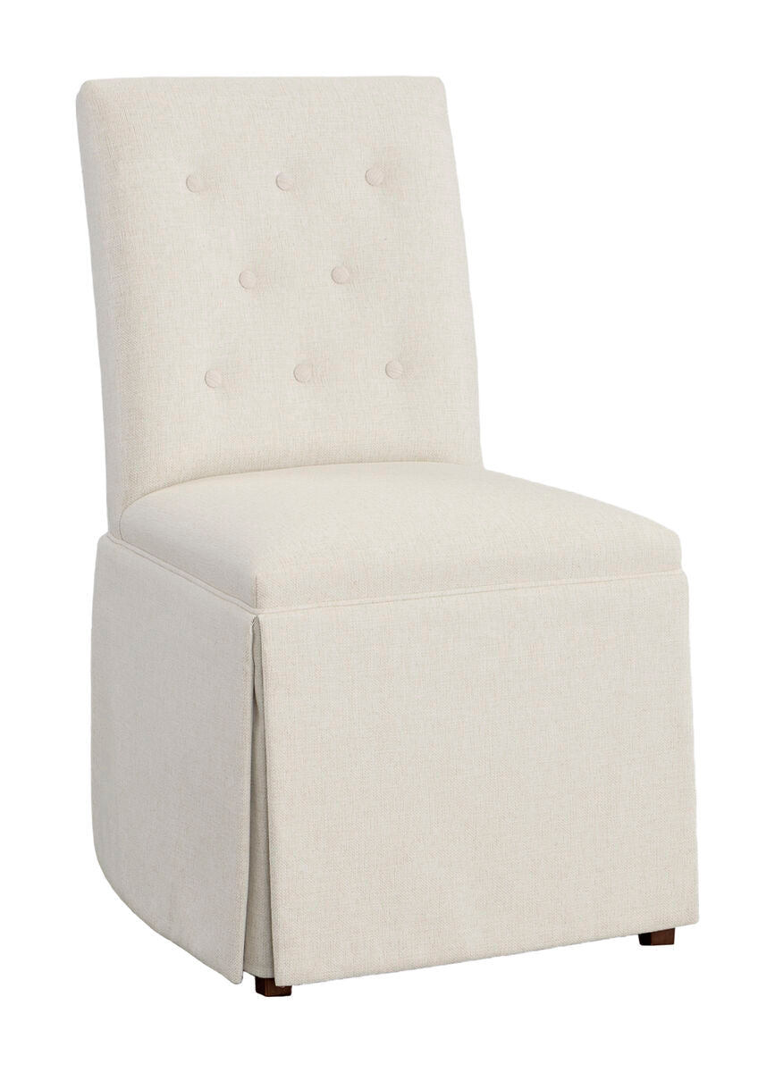 Straight Short Back Skirted Dining Chair Dining Chairs| Fairfield Chair