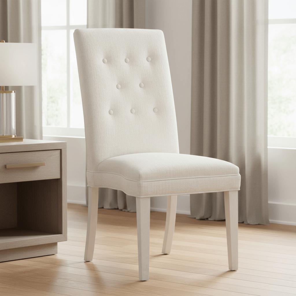 Straight Tall Back Armless Stack Chair Chairs| Fairfield Chair