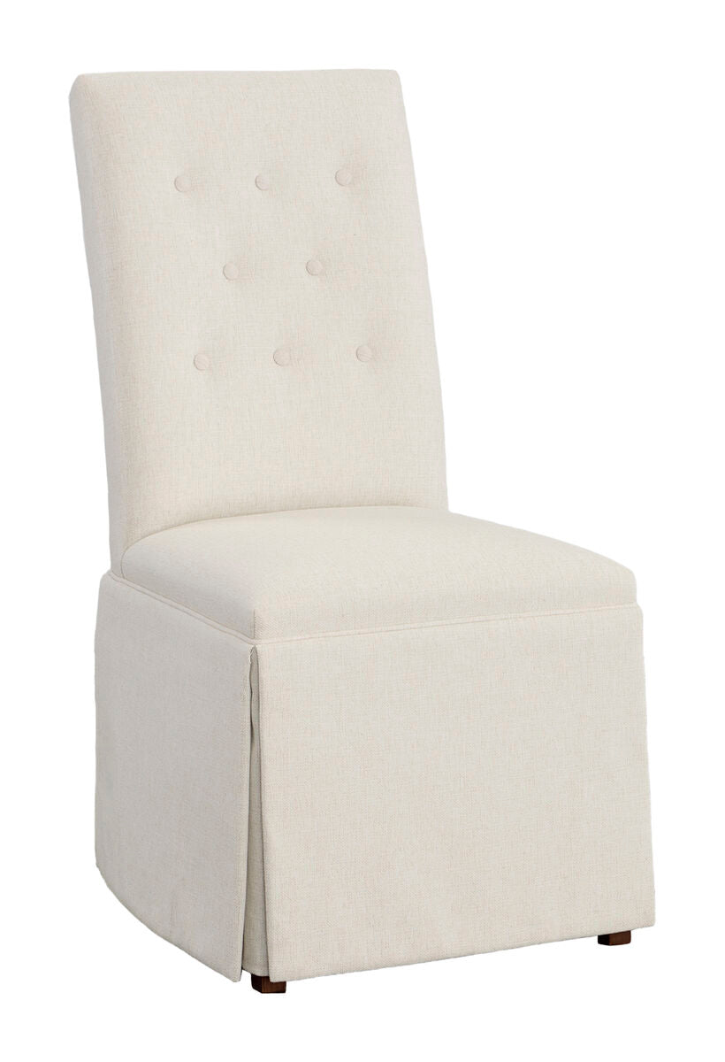 Straight Tall Back Skirted Dining Chair Dining Chairs| Fairfield Chair