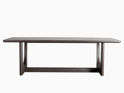 Stratos Dark Dining Table - Al Rugaib Furniture