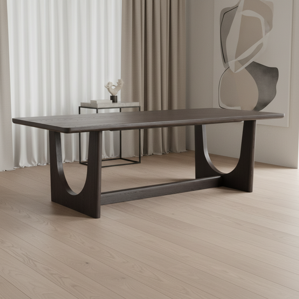 Stratos Dark Dining Table Dining Tables| Roots Furniture