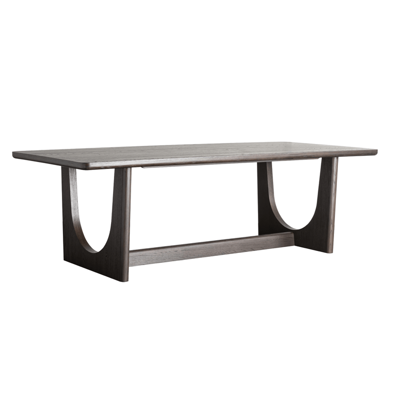 Stratos Dark Dining Table - Al Rugaib Furniture
