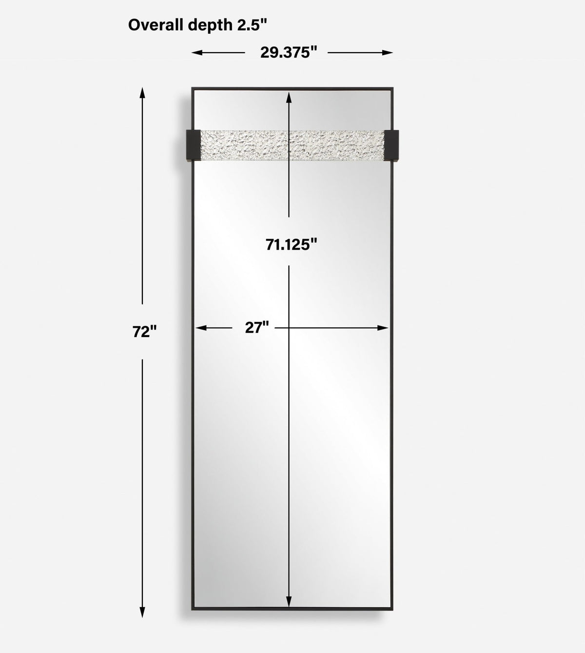 Stratton Modern Dressing Mirror Mirrors| Uttermost