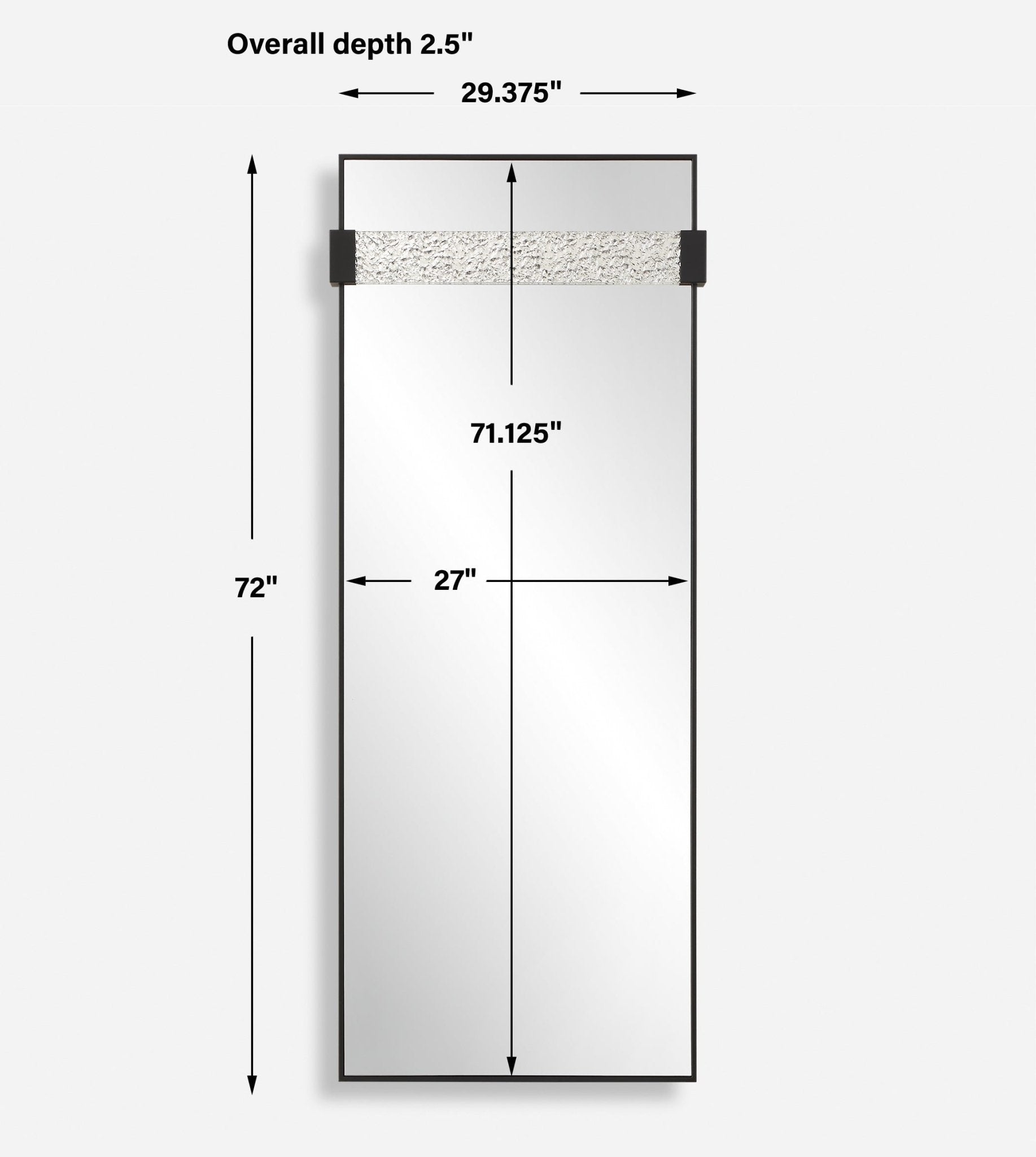 Stratton Modern Dressing Mirror Mirrors| Uttermost