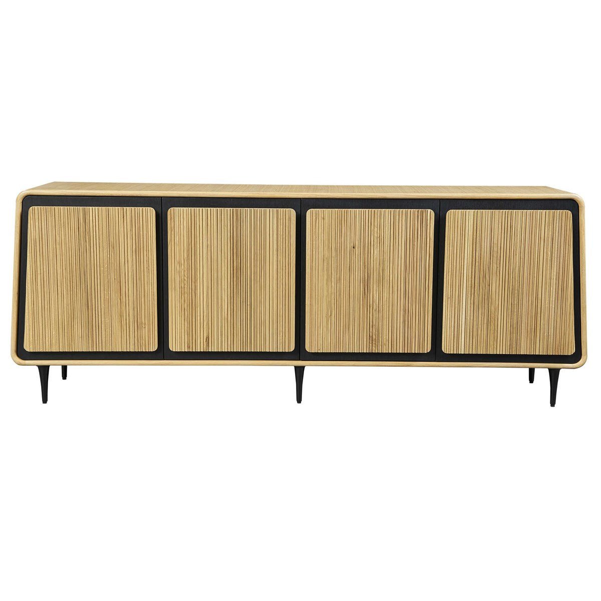 Striation 4 Door Cabinet Cabinets & Chests| Uttermost