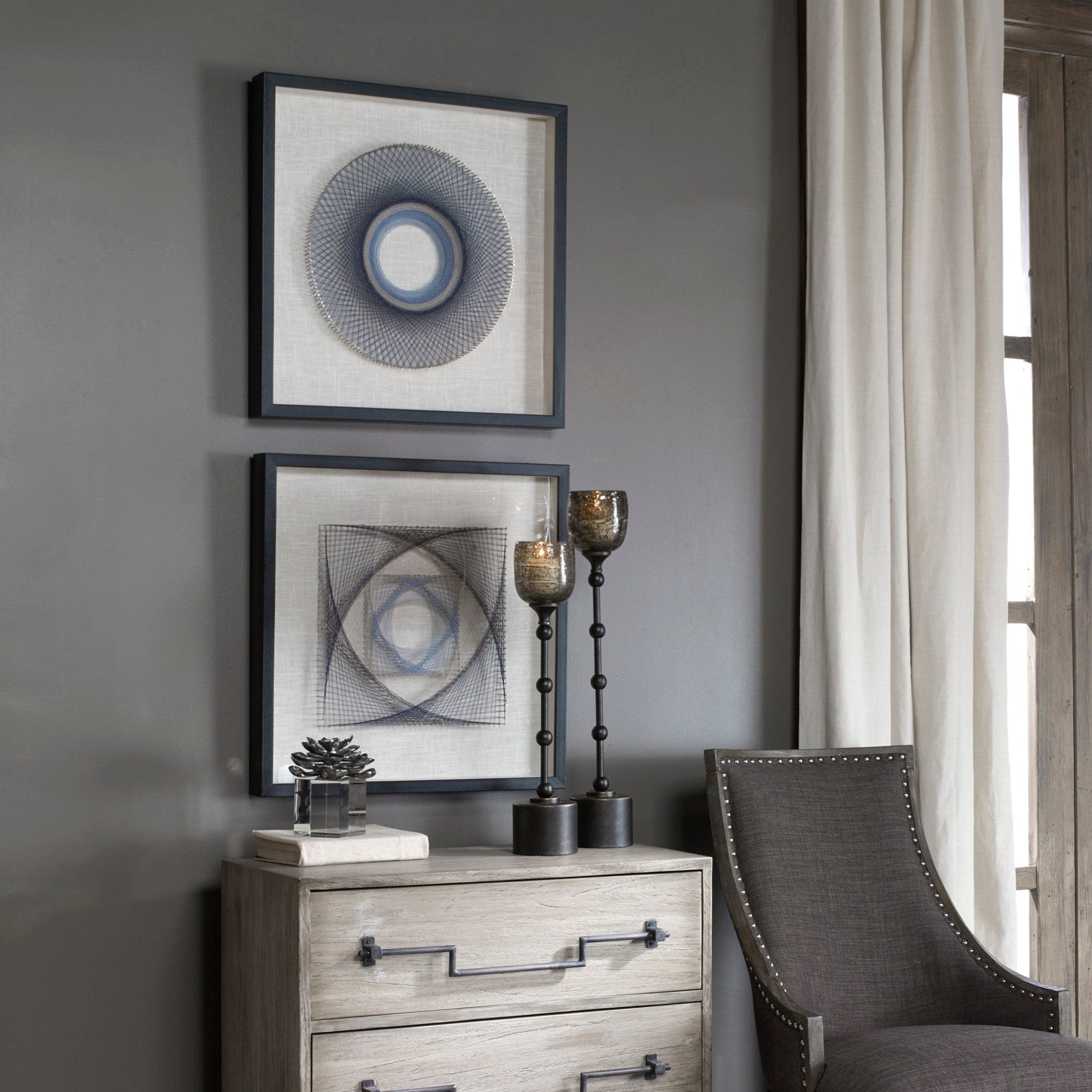 String Duet Shadow Boxes, S/2 Paintings & Pictures| Uttermost