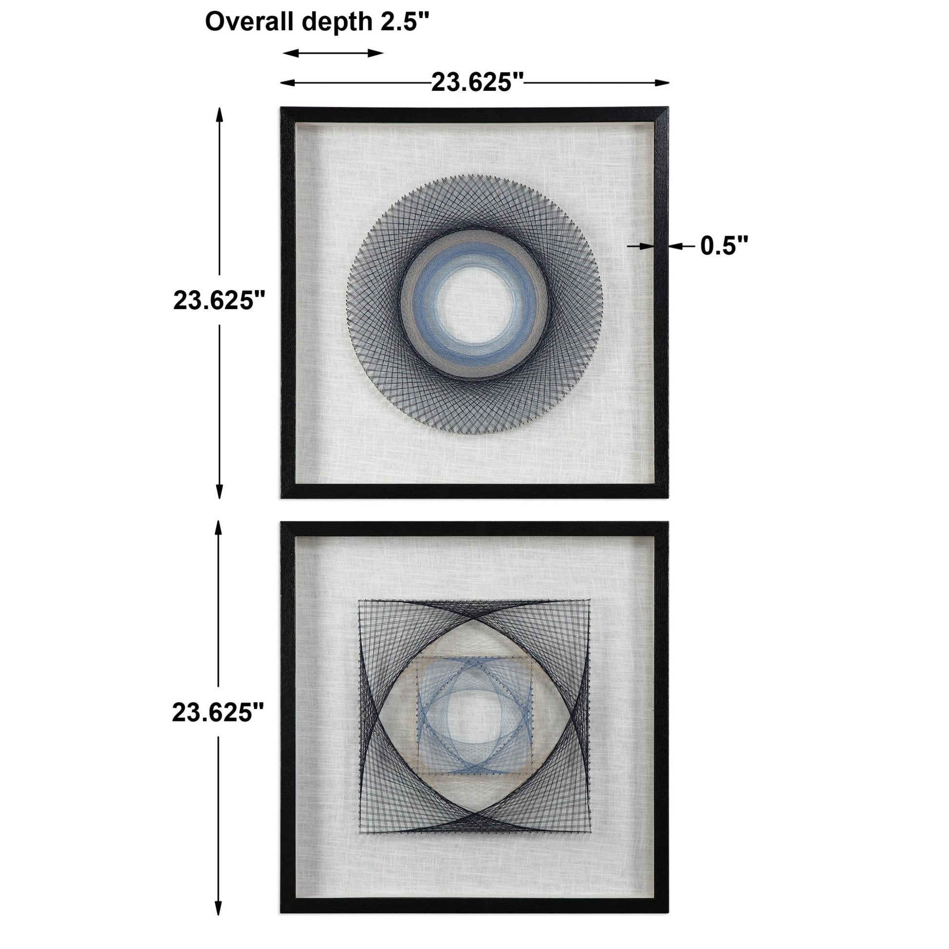 String Duet Shadow Boxes, S/2 Paintings & Pictures| Uttermost