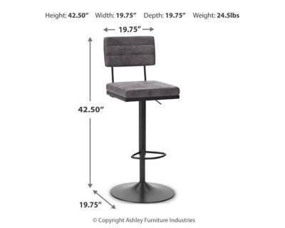 Strumford Bar Height Bar Stool Stools| Ashley Homestore