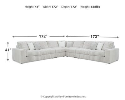 Stupendous 5 - Piece Sectional - Al Rugaib Furniture