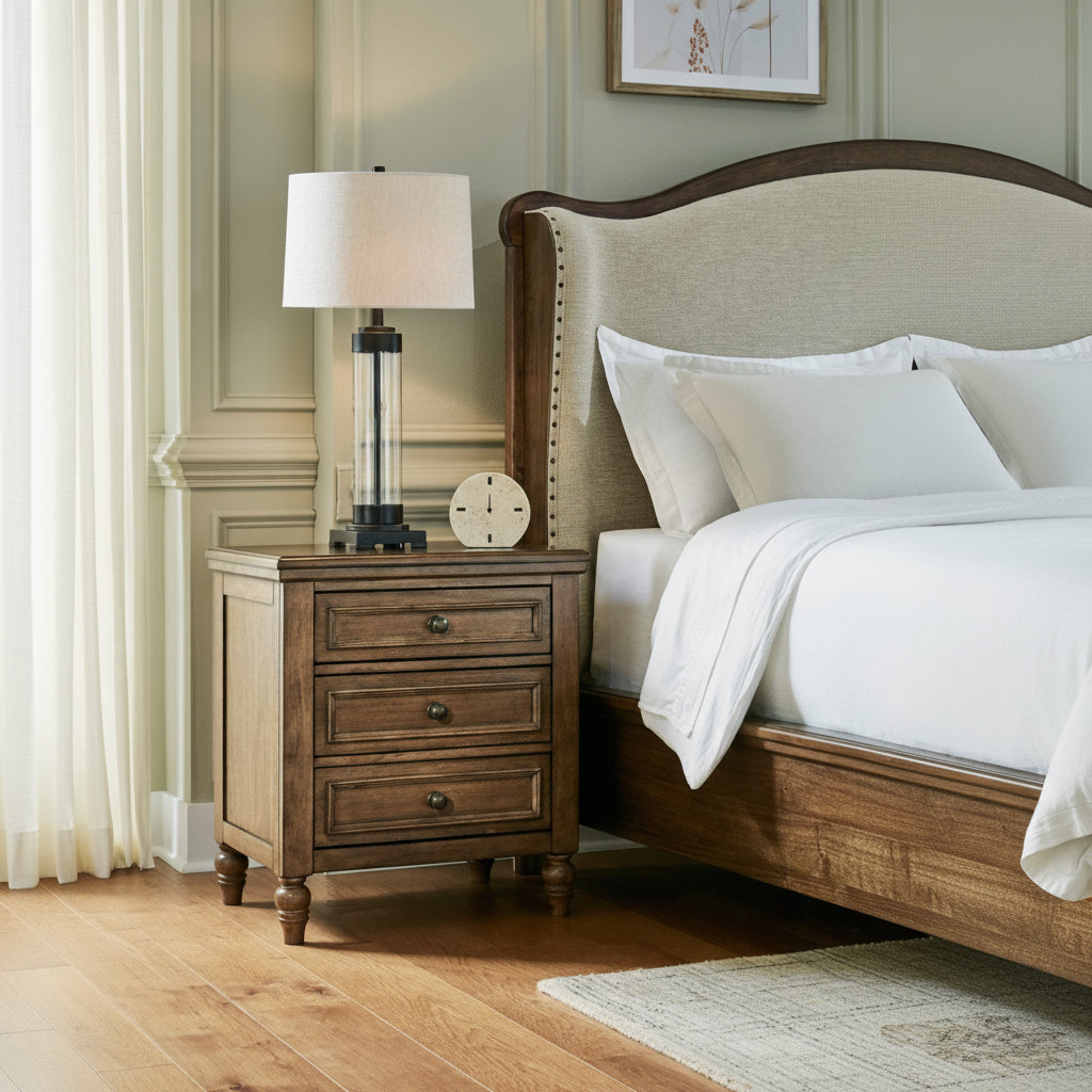 Sturlayne King Upholstered Panel Bedroom Bedroom Sets| Ashley Homestore