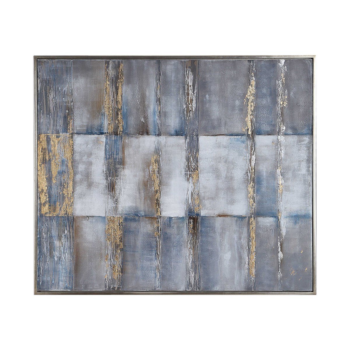Subtle Pattern Hand Painted Canvas Wall Art| Uttermost