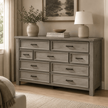 Sullivan 9-Drawer Dresser in Drift Grey