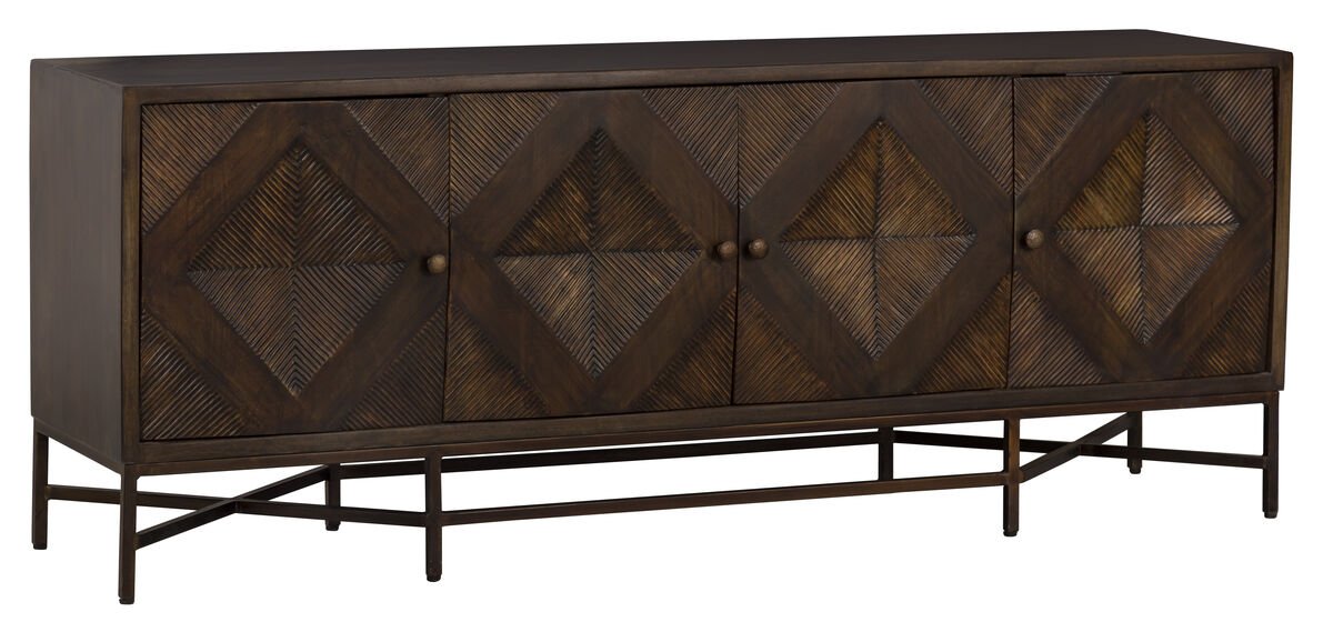 Sundries Palm Leaf Credenza Consoles & Sideboards| Fairfield Chair